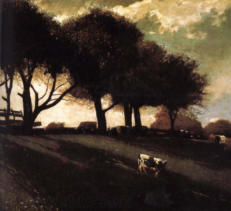 Winslow Homer The dawn in New York Leeds Spain oil painting art